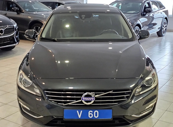 Volvo V60 cena 79900 przebieg: 231000, rok produkcji 2014 z Jeziorany małe 562